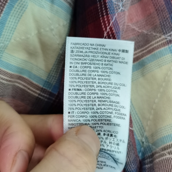 SOLD toddler Jean coat w/ shearling collar - Picture 7 of 7